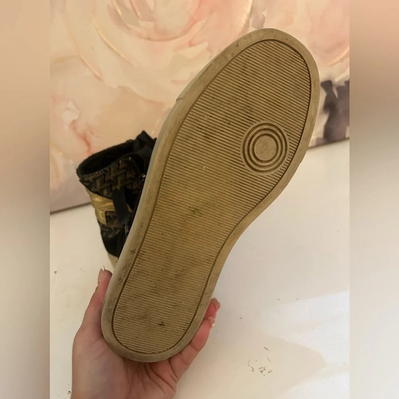 ZADIG & VOLTAIRE ZV1747 High Flash Metal Sneakers - Picture 8 of 11